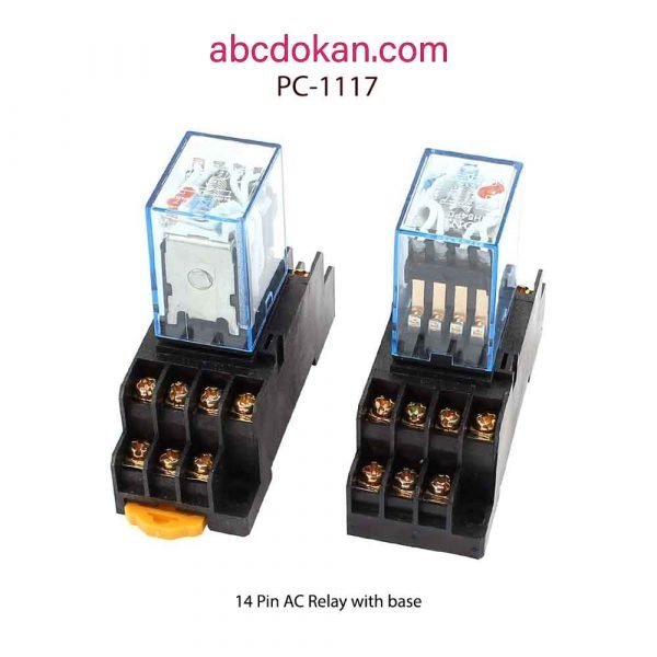14 Pin AC Relay with base