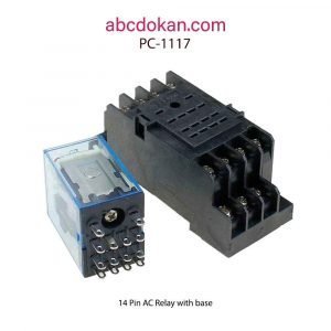 14 Pin AC Relay with base