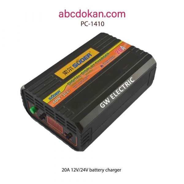 20A 12V/24V battery charger