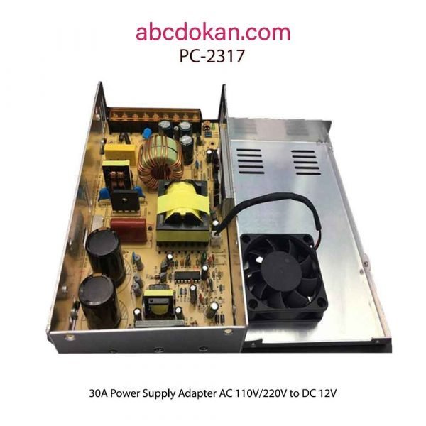 30A Power Supply Adapter AC 110V/220V to DC 12V