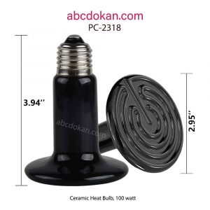 Ceramic Heat Bulb, 100 watt
