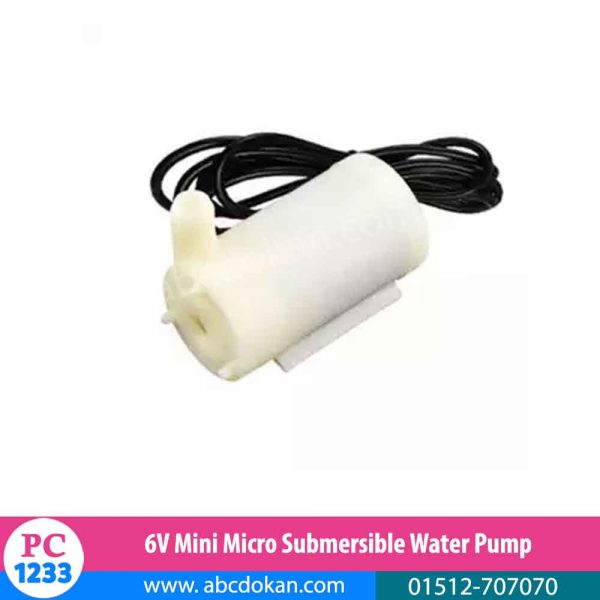 6V Mini Micro Submersible Water Pump