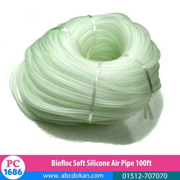 Biofloc Soft Silicone Air Pipe 100ft