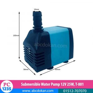 Submersible-Water-Pump-12V-25W,-T-801